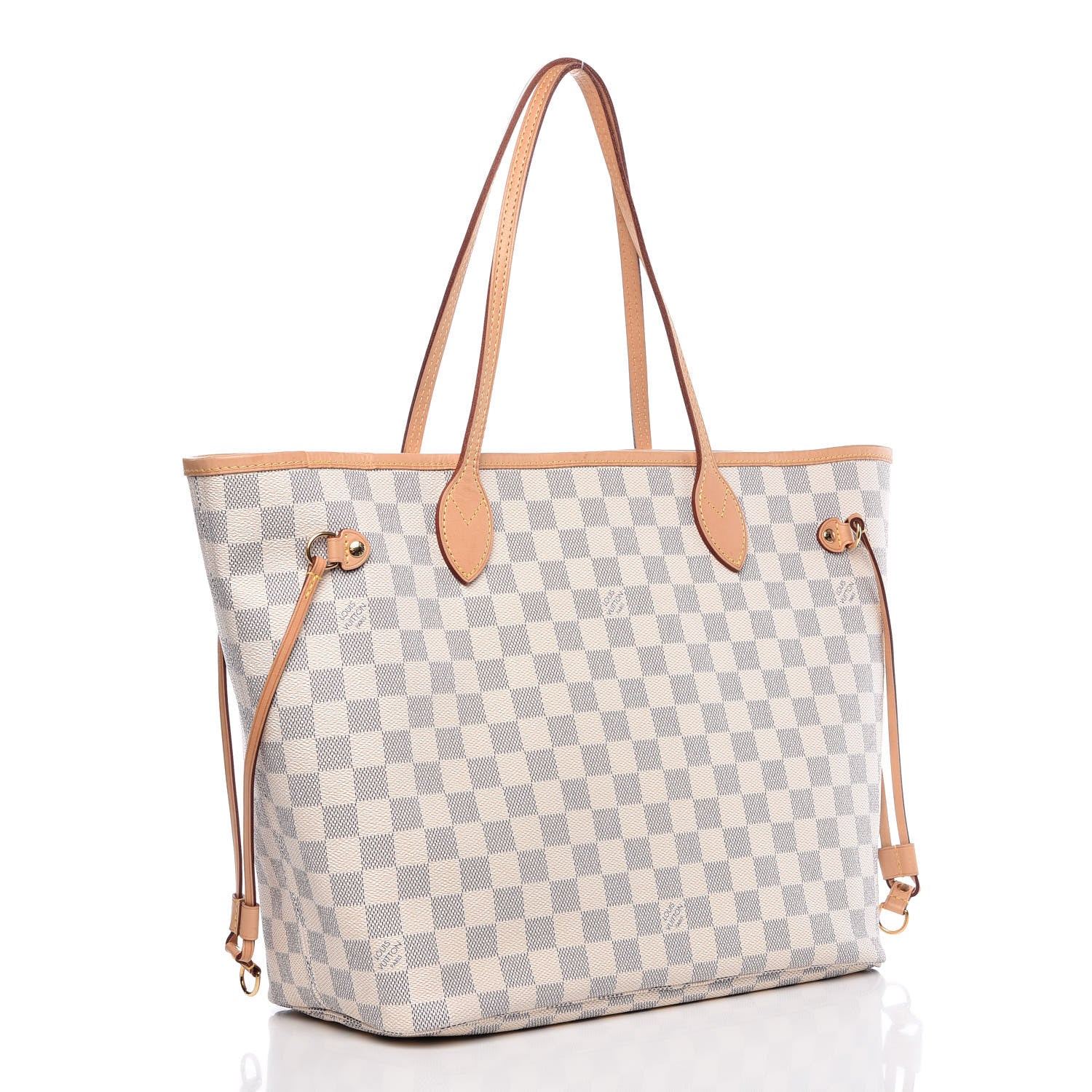 Louis Vuitton Damier Azur Neo Neverfull MM 4 of 17