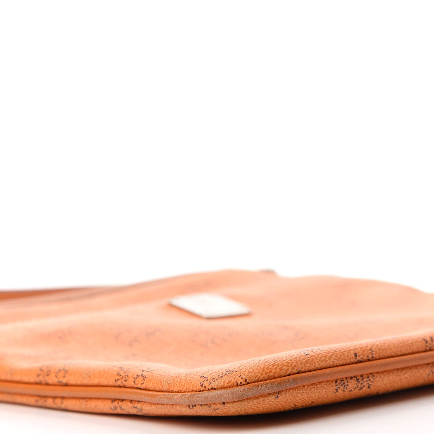 MCM Coated Canvas Messenger Orange 6 of 11