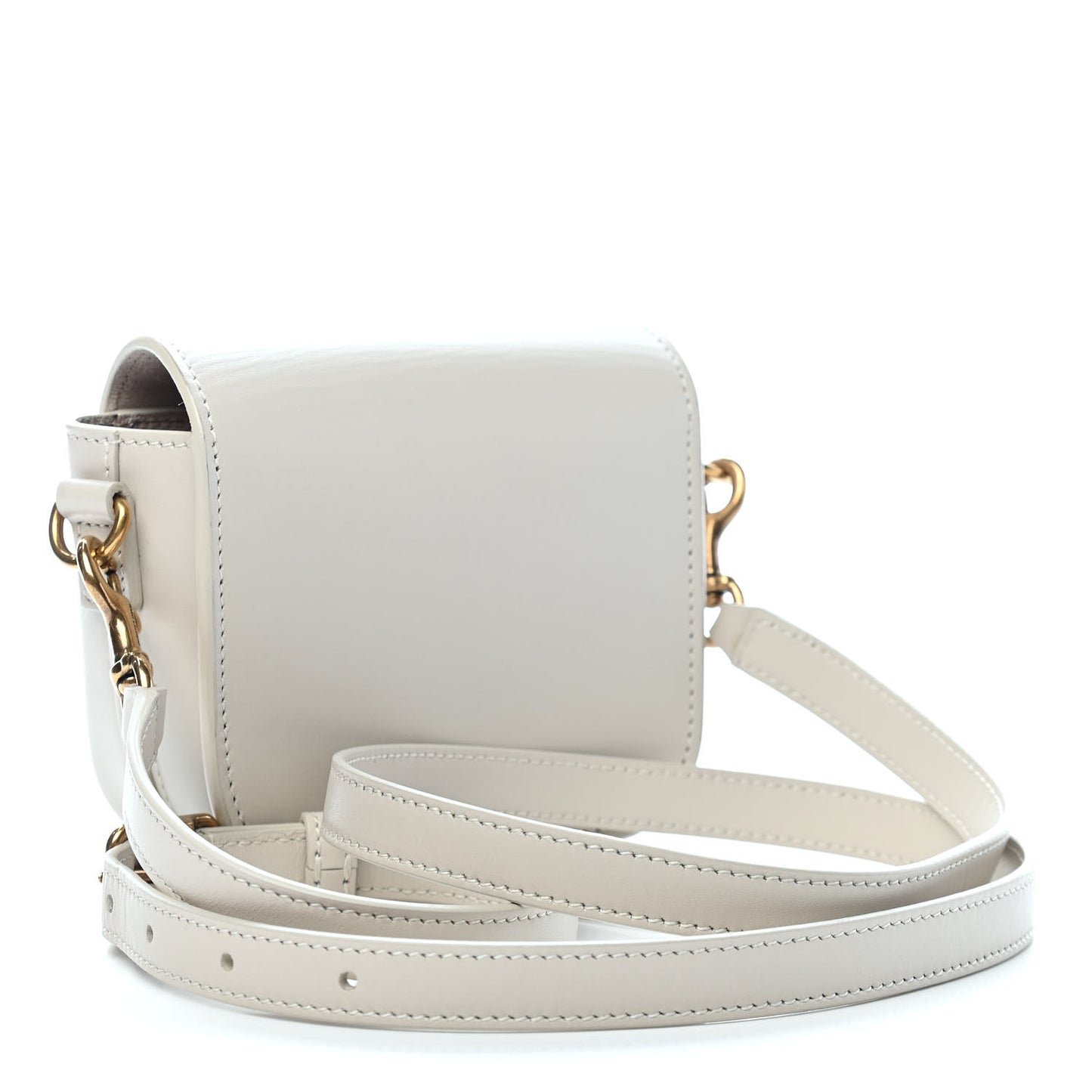 Smooth Calfskin Mini Betty Satchel Ivory