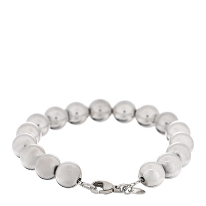 Tiffany Sterling Silver 10mm Hardwear Ball Bracelet 2 of 3