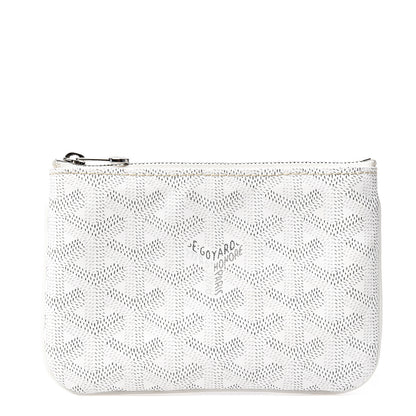 Goyard Goyardine Mini Senat Pochette White 1 of 6
