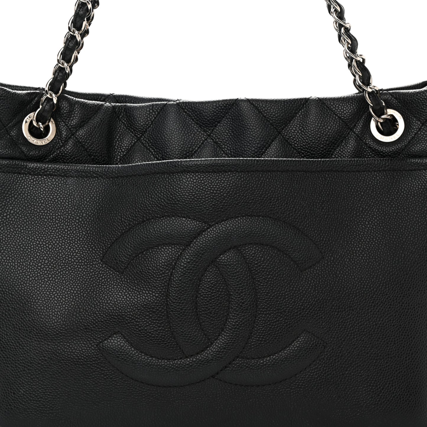 Caviar Timeless CC Soft Tote Black