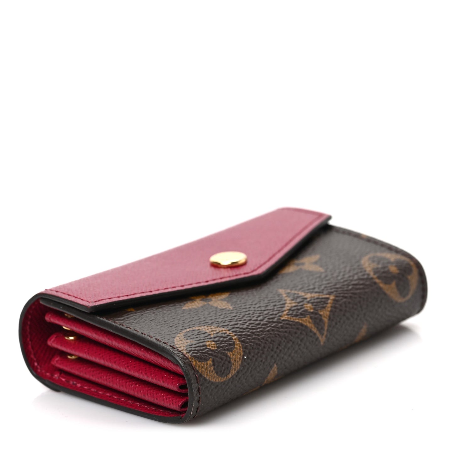 Monogram Sarah Multicartes Fuchsia