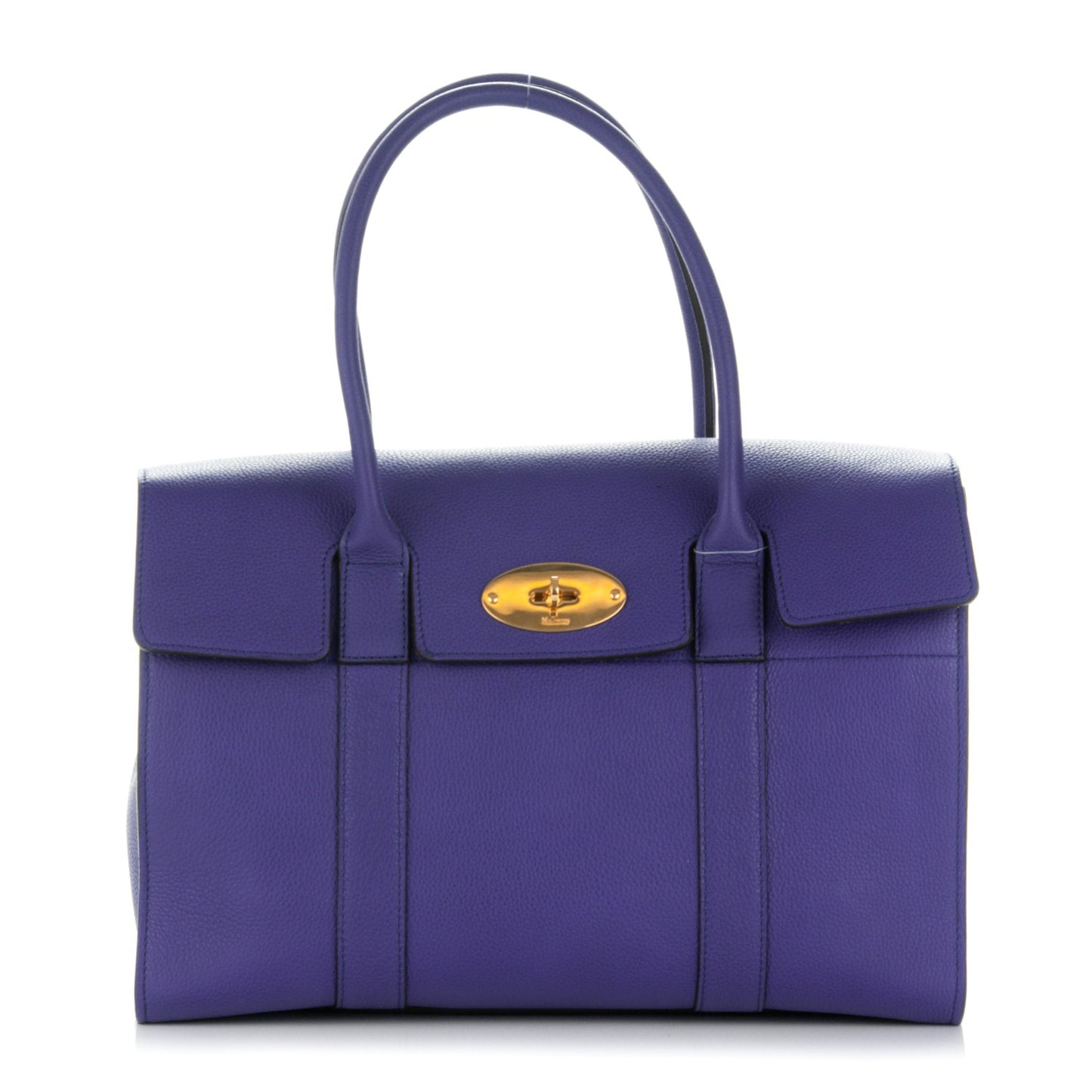 Natural Grain Calfskin New Bayswater Indigo