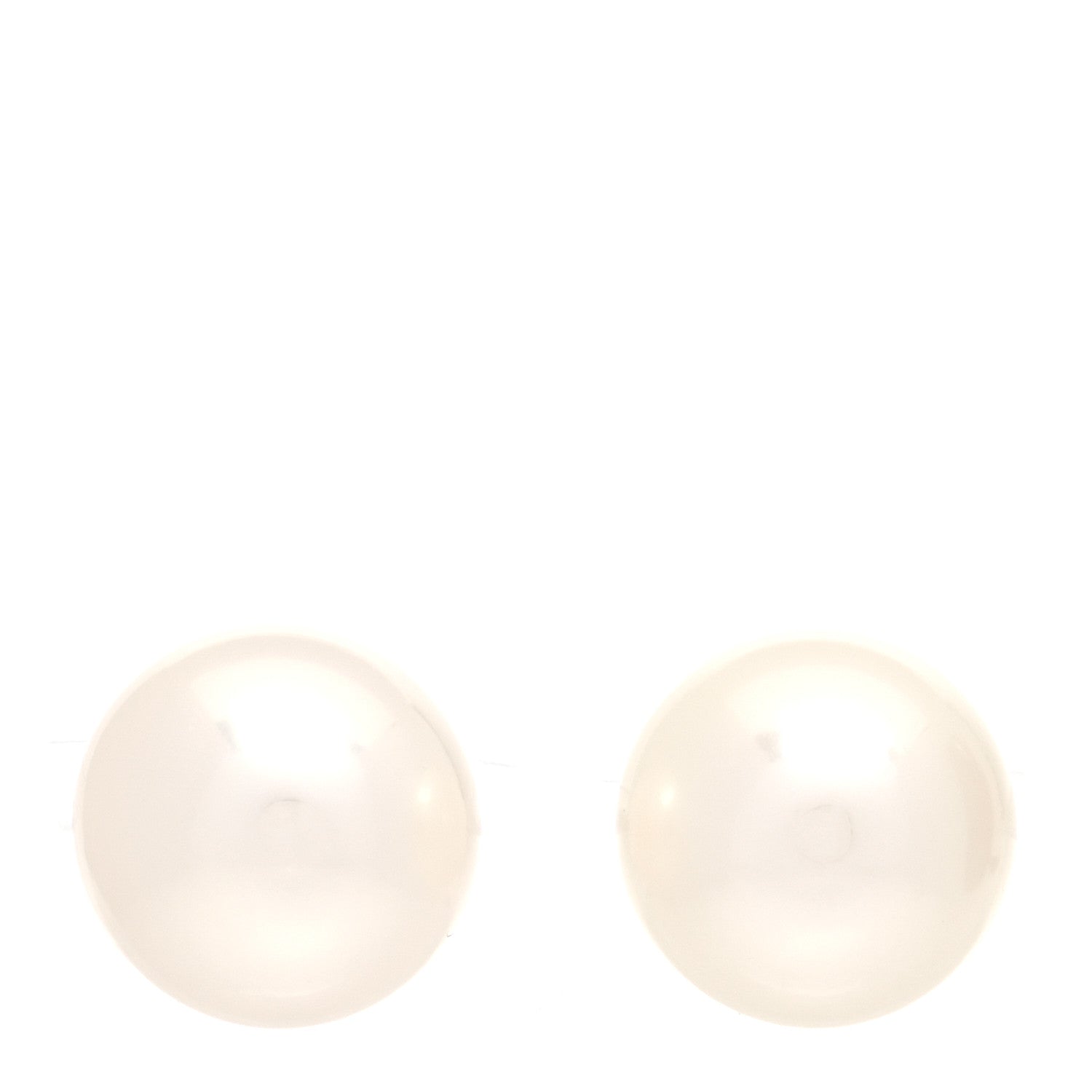 Tiffany Sterling Silver Freshwater Pearl 8-9mm Ziegfeld Earrings 1 of 4