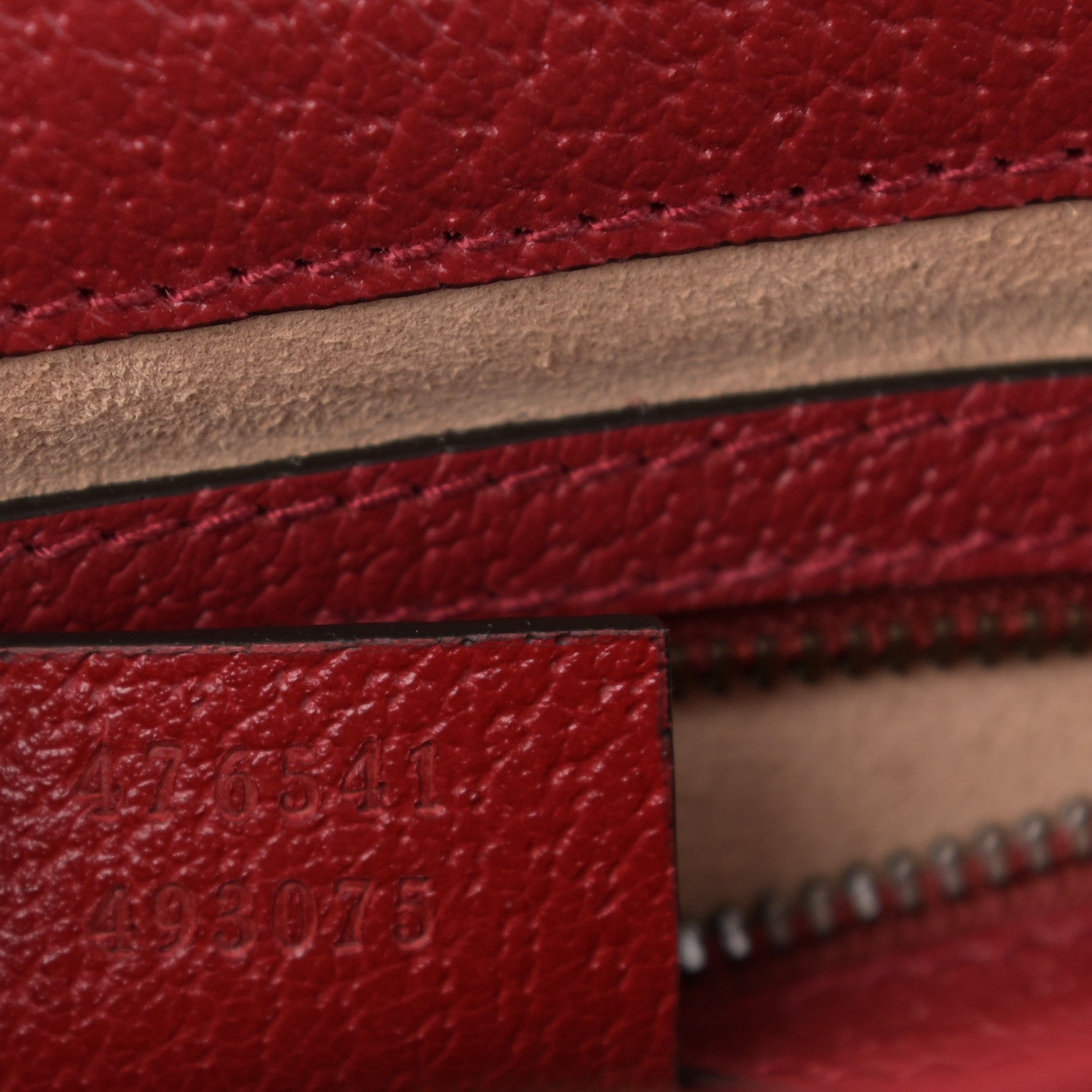 Gucci GG Supreme Monogram Small Queen Margaret Top Handle Bag Red 7 of 10