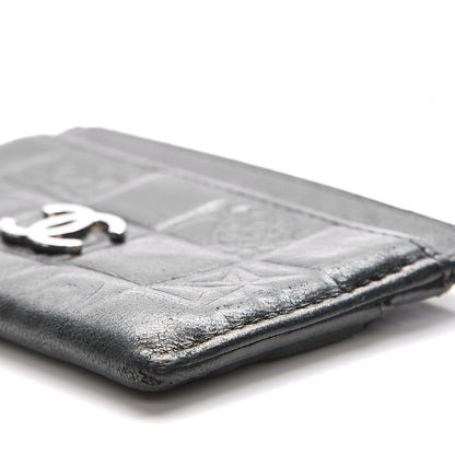 Chanel Lambskin Quilted Precious Symbols Card Holder Black 9 of 9