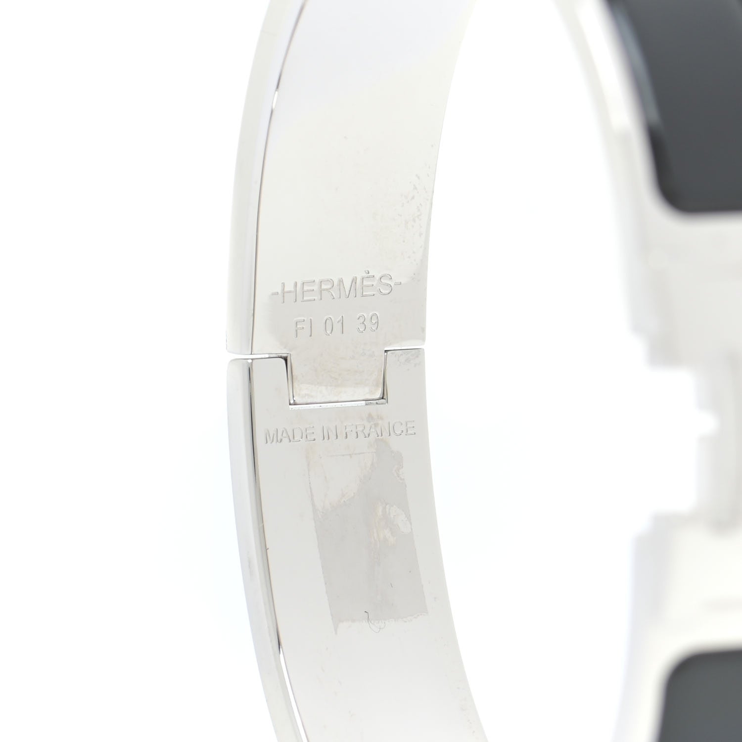 Hermes Enamel Narrow Clic Clac H Bracelet PM Black 5 of 6