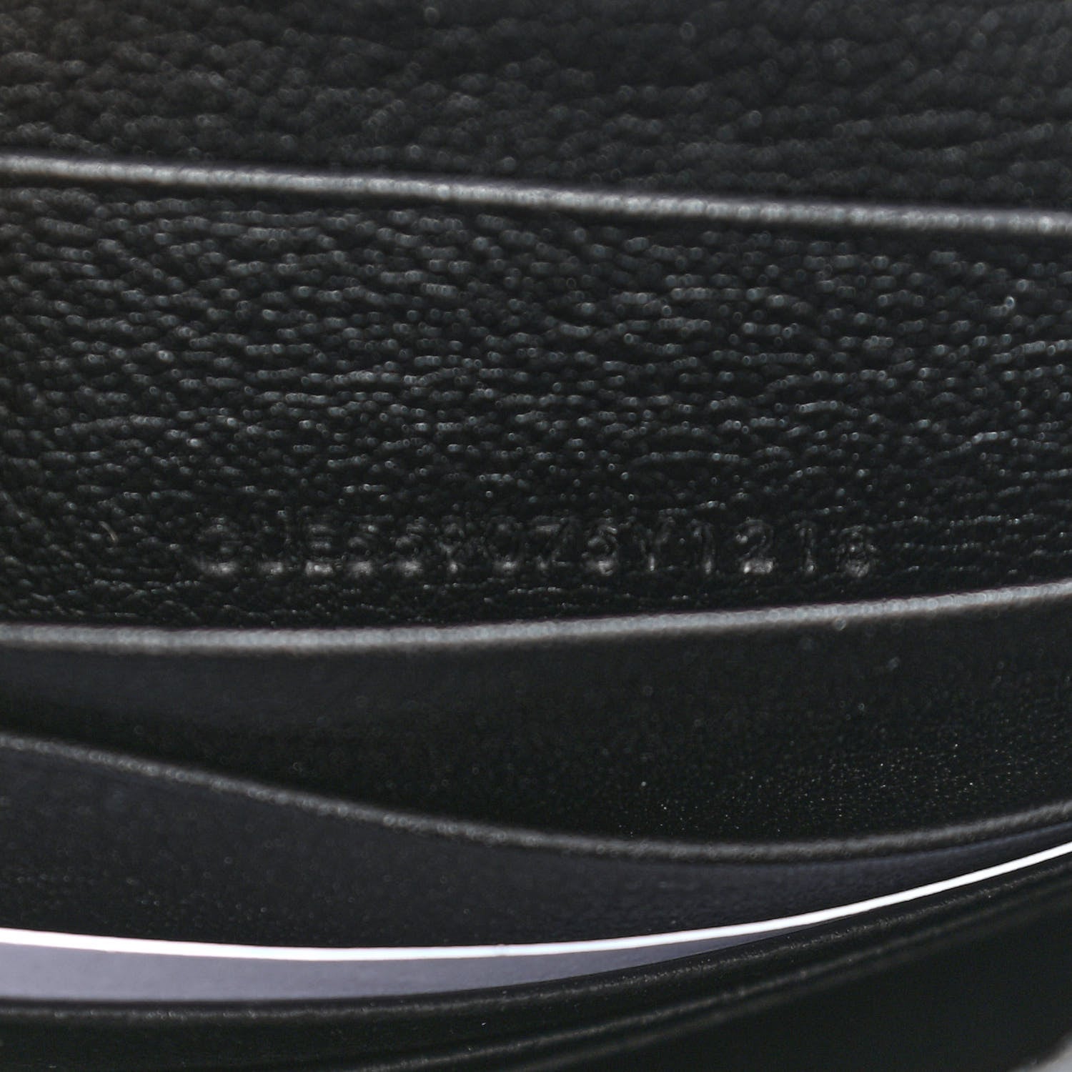Saint Laurent Calfskin Monogram Belle de Jour Chain Clutch Black 8 of 12