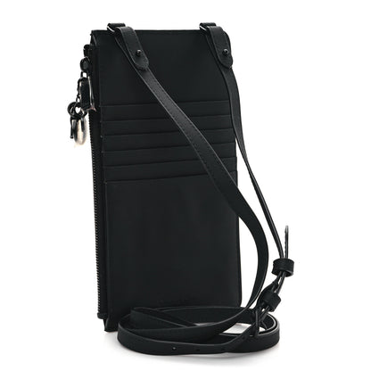 Christian Dior Ultra Matte Calfskin Cannage Lady Dior Zip Wallet With Strap Black 3 of 11