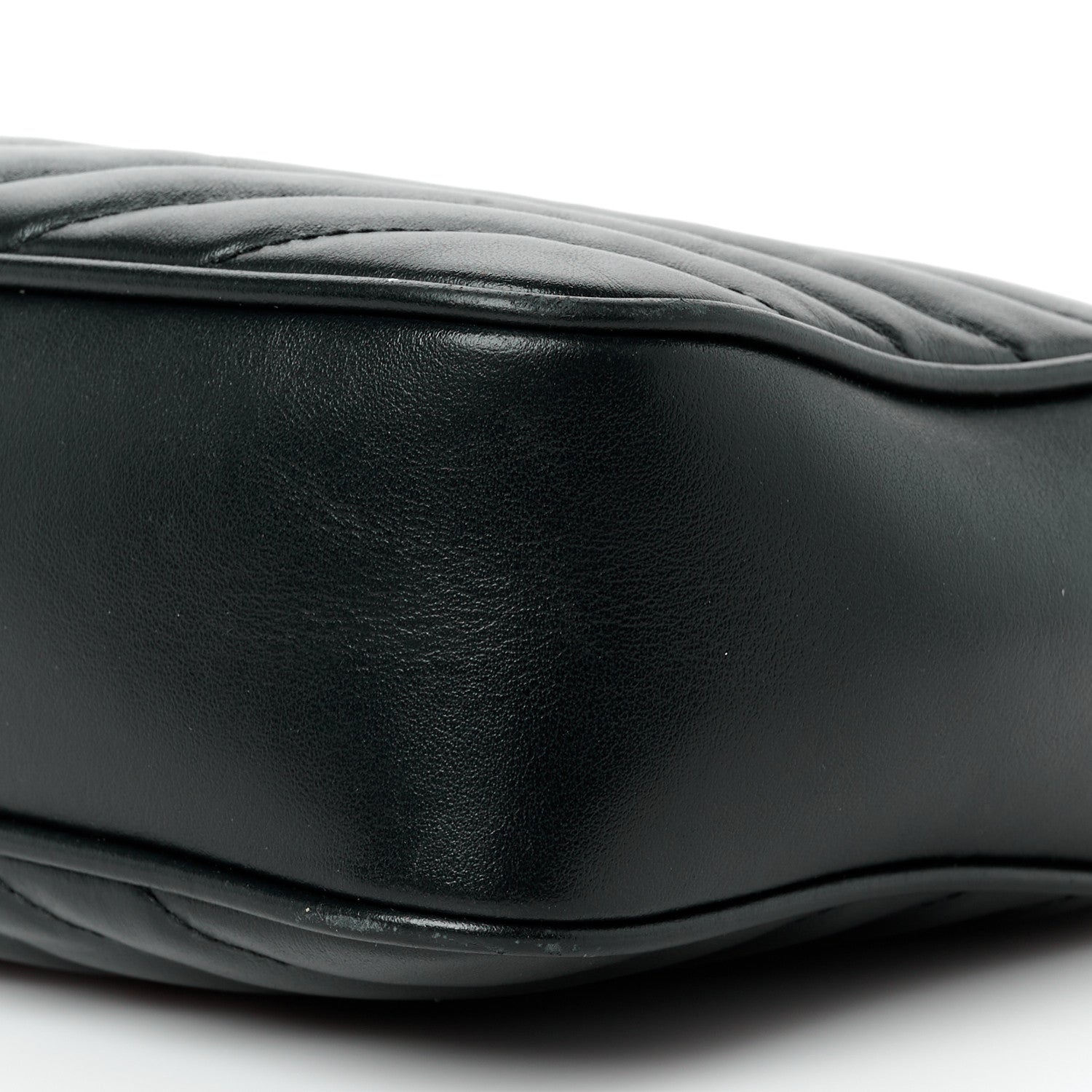 Saint Laurent Calfskin Matelasse Monogram Lou Camera Bag Black 11 of 11