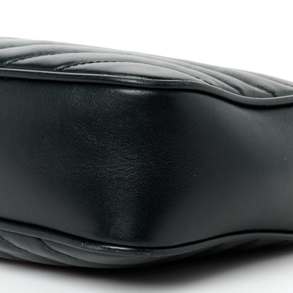 Saint Laurent Calfskin Matelasse Monogram Lou Camera Bag Black 11 of 11