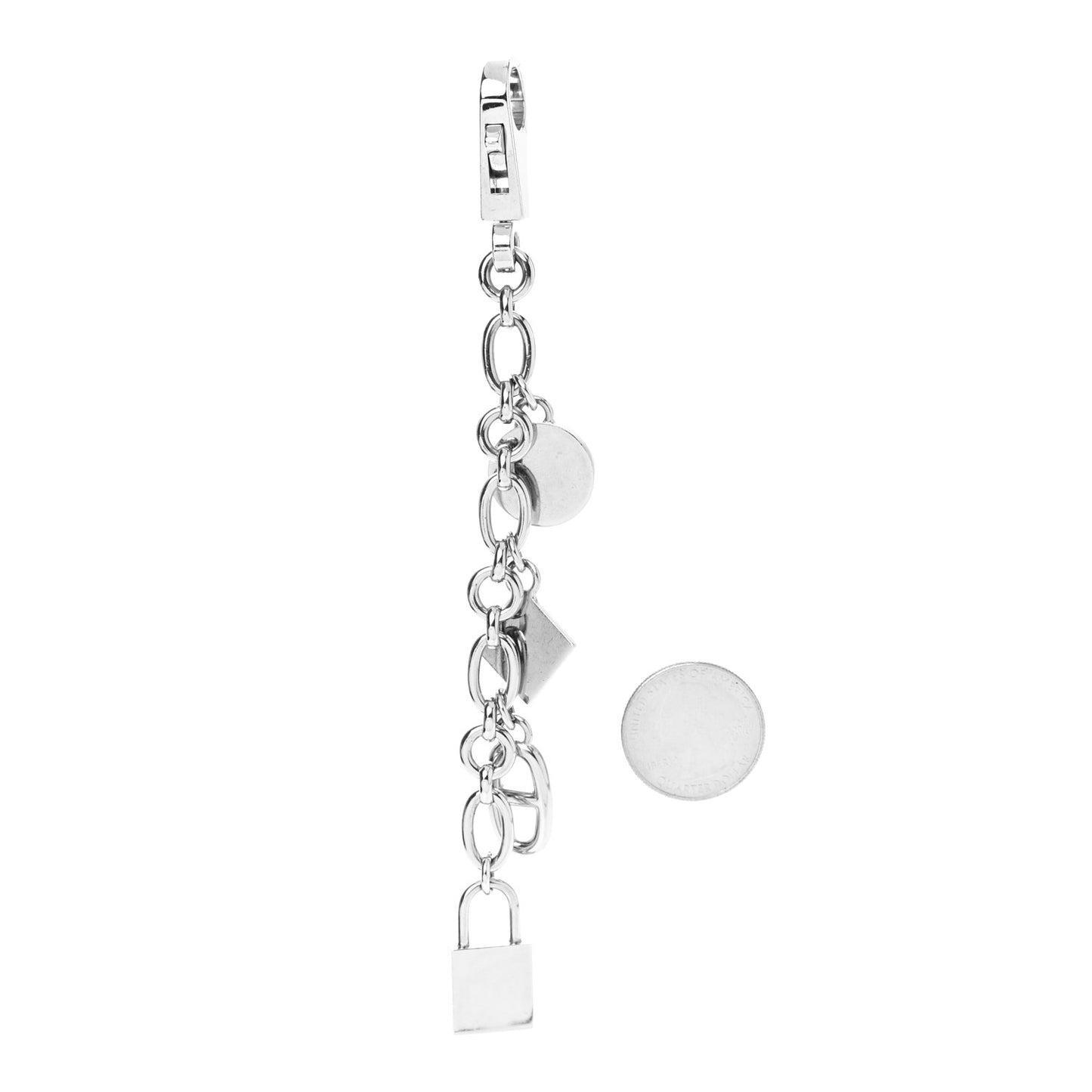 Palladium Olga Bag Charm Silver