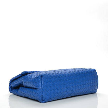 Bottega Veneta Nappa Intrecciato Medium Olimpia Bag Blue Royal 4 of 8