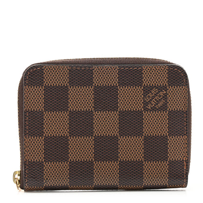 Louis Vuitton Damier Ebene Zippy Coin Purse 1 of 6