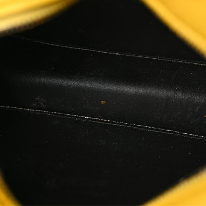 Balenciaga Smooth Calfskin Logo XS Everyday Camera Bag Jaune Soleil Black 7 of 9