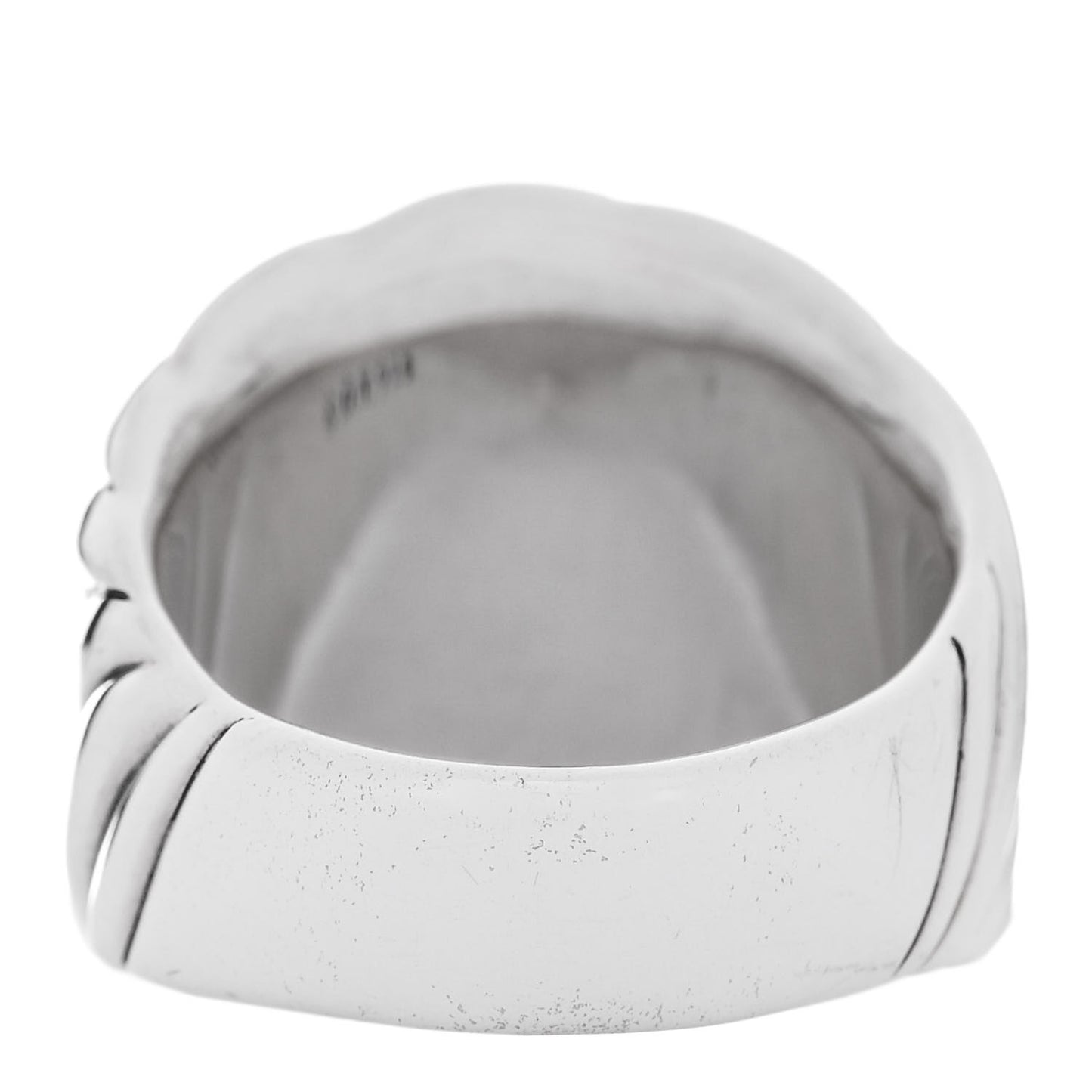 Sterling Silver Sculpted Cable Ring 57 8