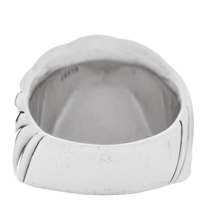 David Yurman Sterling Silver Sculpted Cable Ring 57 8 3 of 4