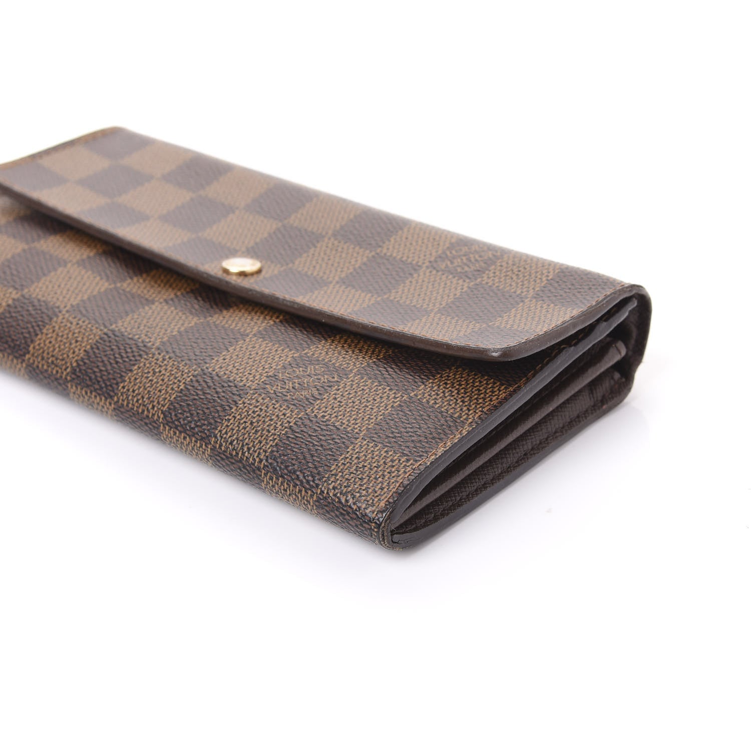 Louis Vuitton Damier Ebene Sarah Wallet 6 of 10