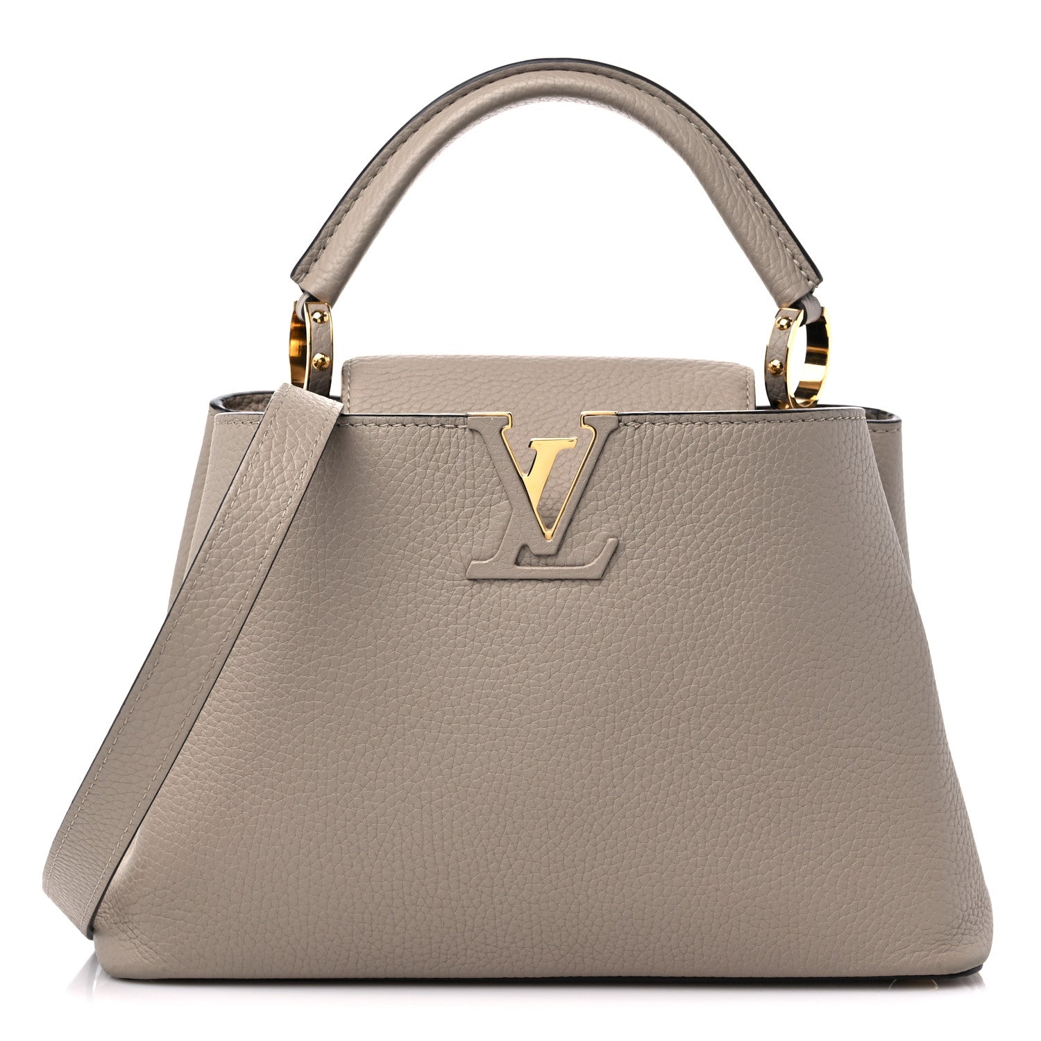 Louis Vuitton Taurillon Capucines PM Galet 1 of 11