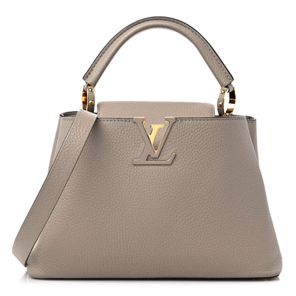 Louis Vuitton Taurillon Capucines PM Galet 1 of 11