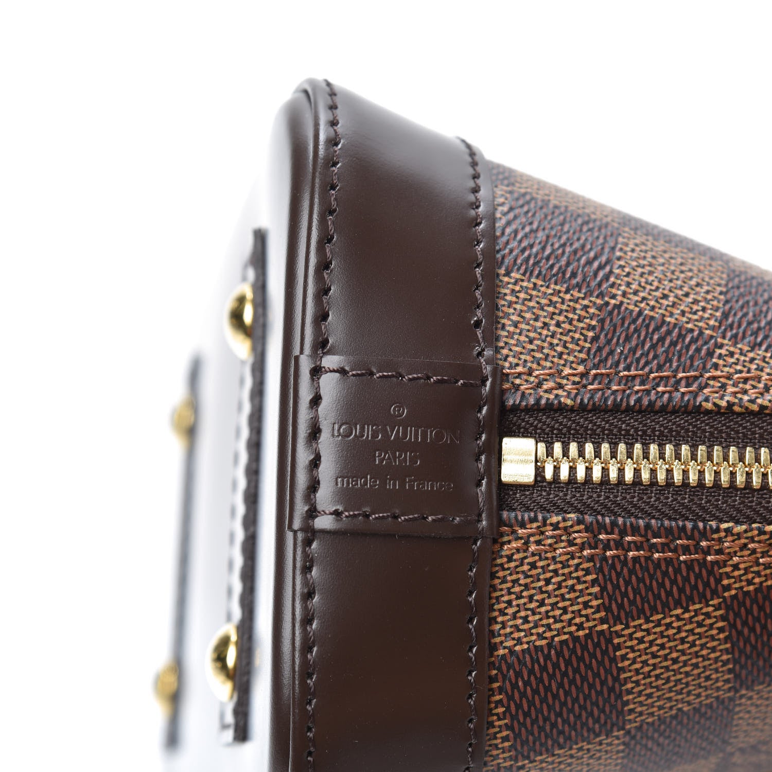 Louis Vuitton Damier Ebene Alma BB 6 of 9