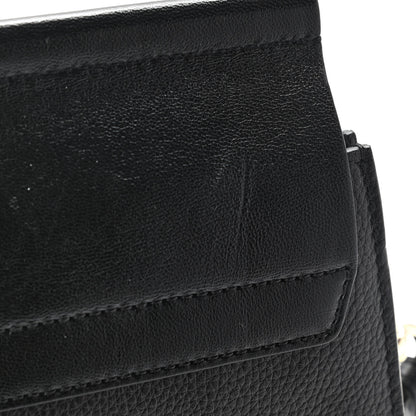 Chloe Suede Calfskin Medium Faye Shoulder Bag Black 11 of 14