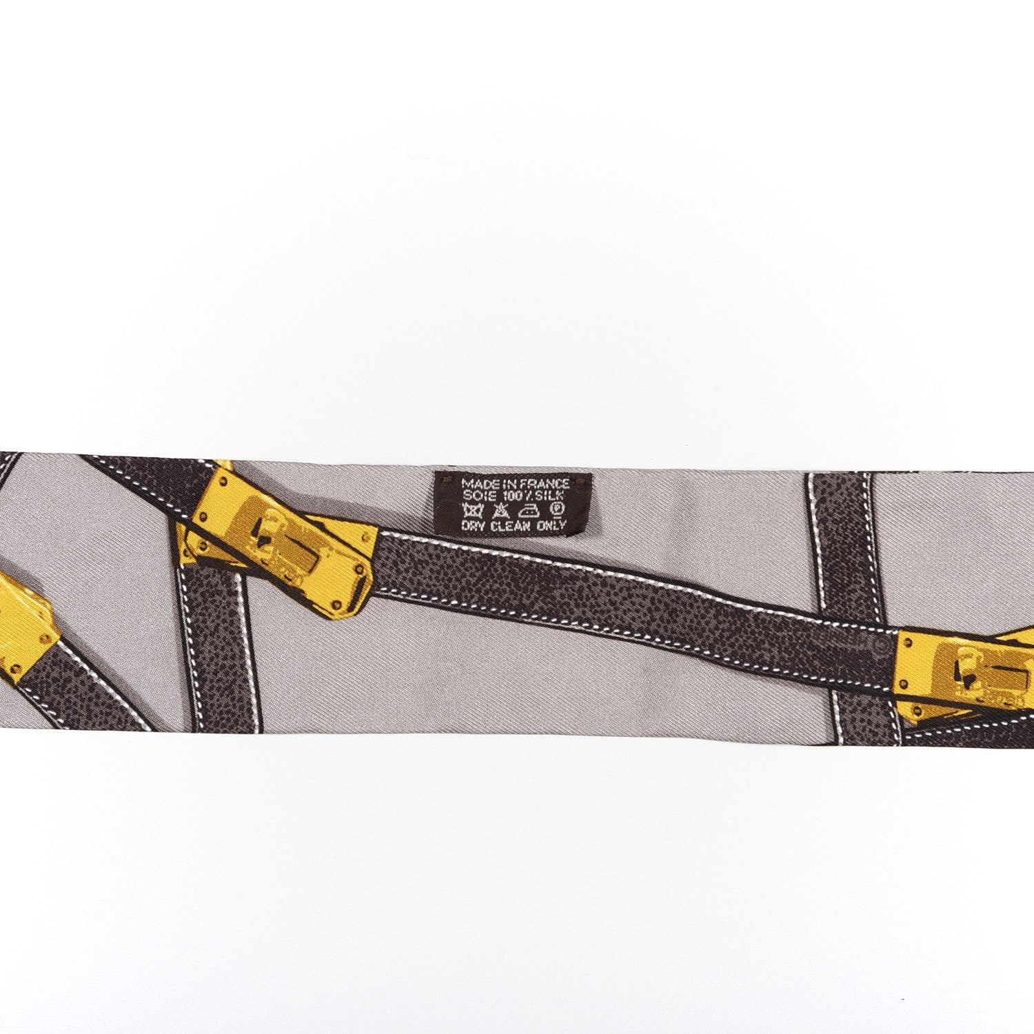 Hermes Silk Tres Kelly Twilly 2 of 4