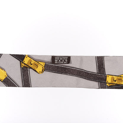 Hermes Silk Tres Kelly Twilly 2 of 4