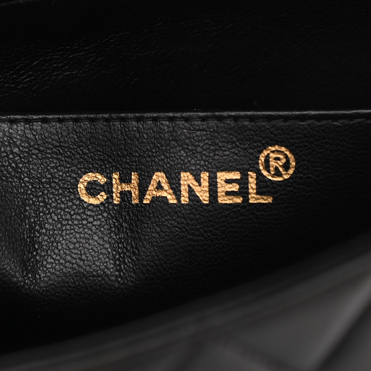 Lambskin Quilted Small Single Flap Black