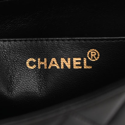 Chanel Lambskin Quilted Small Single Flap Black 7 of 9