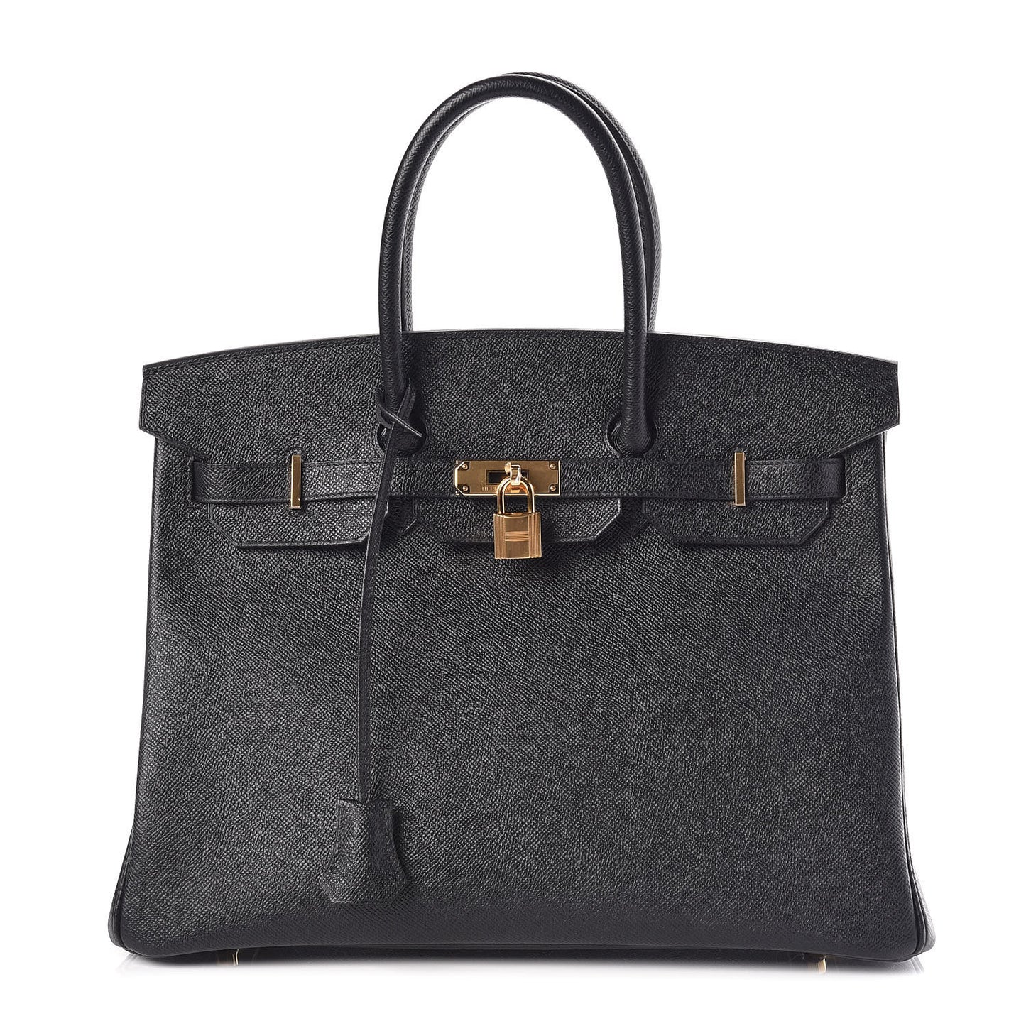 Epsom Birkin 35 Black