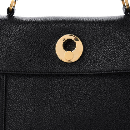 Saint Laurent Calfskin Canvas Medium Muse Two Black 9 of 11