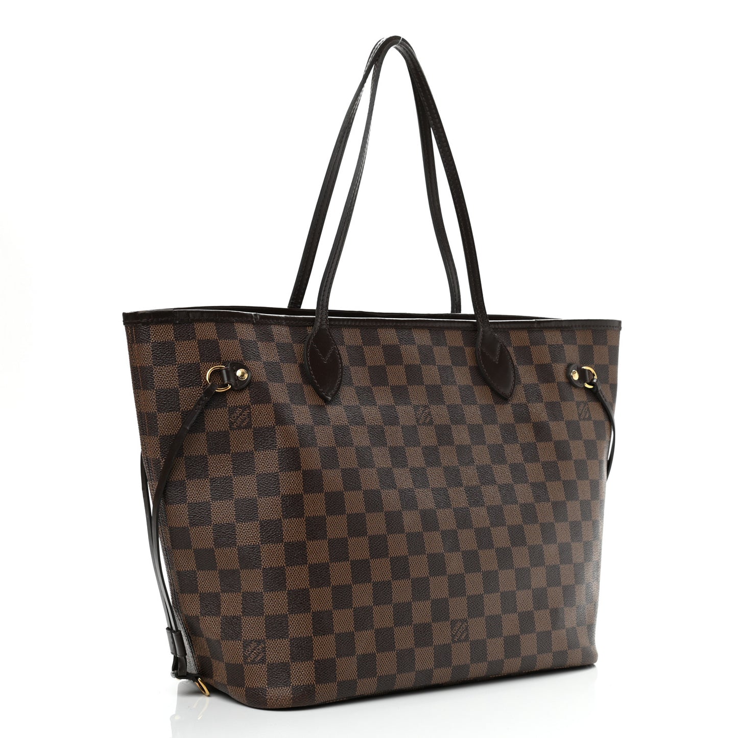 Damier Ebene Neo Neverfull MM Rose Ballerine