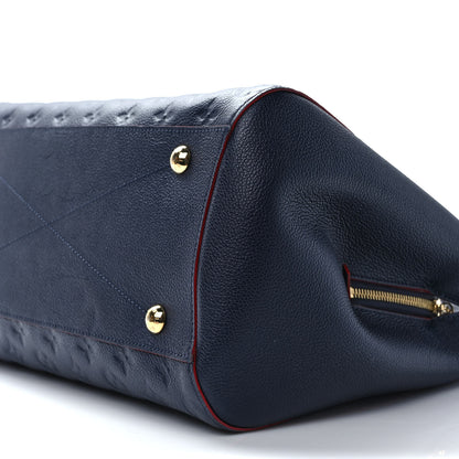 Louis Vuitton Empreinte Montaigne GM Marine Rouge 9 of 11