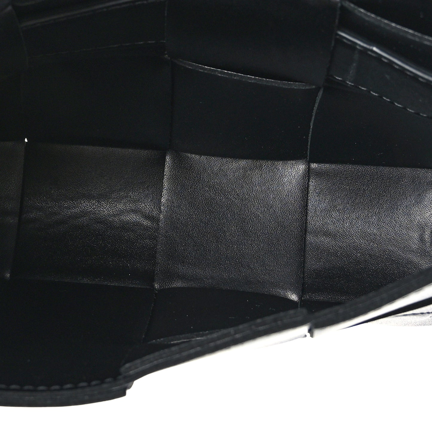 Nappa Maxi Intreccio The Belt Cassette Bag Black