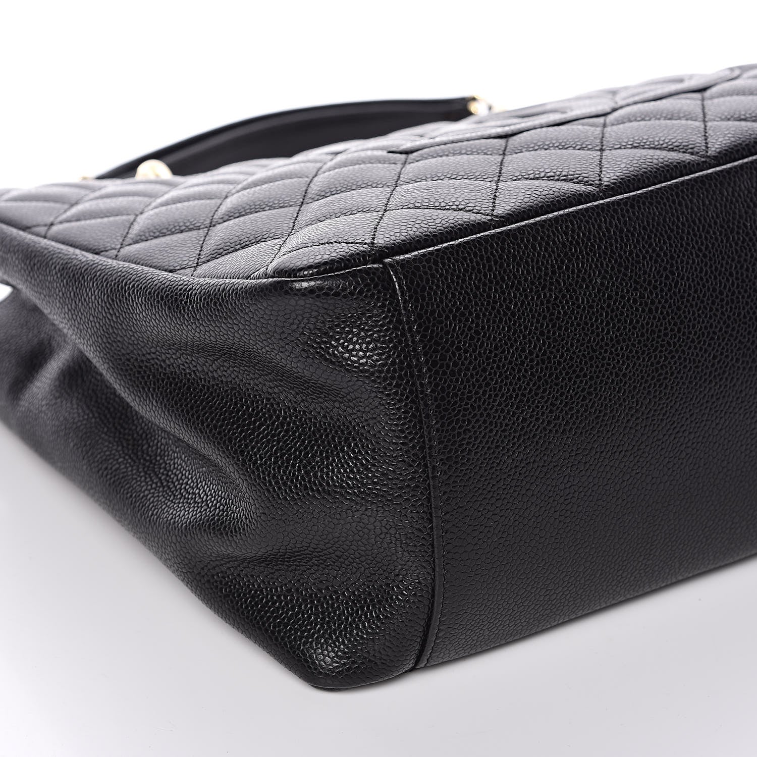 Chanel Caviar Quilted Grand Shopping Tote GST Black 8 of 11