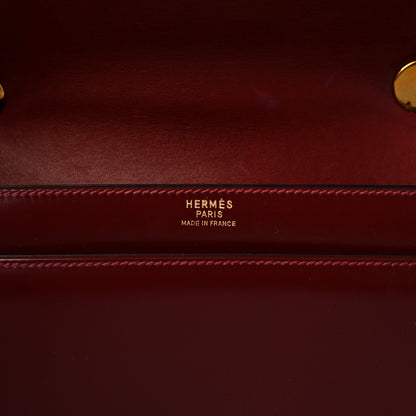 Hermes Box Sack Ex-Libris Shoulder Bag Rouge H 5 of 14