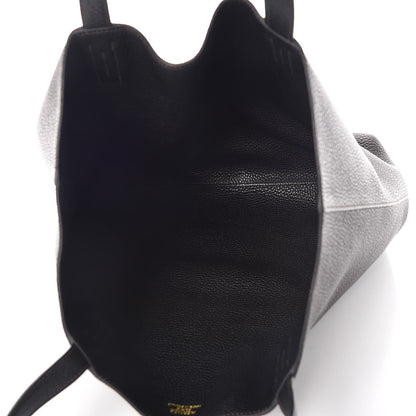 Hermes Taurillon Clemence Double Sens 36 Reversible Tote Black Ebene 8 of 19