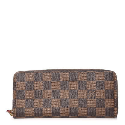 Louis Vuitton Damier Ebene Clemence Wallet 1 of 10