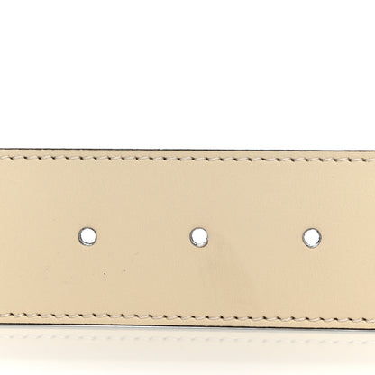 Gucci Calfskin Double G 40mm Belt 90 36 Mystic White 6 of 6