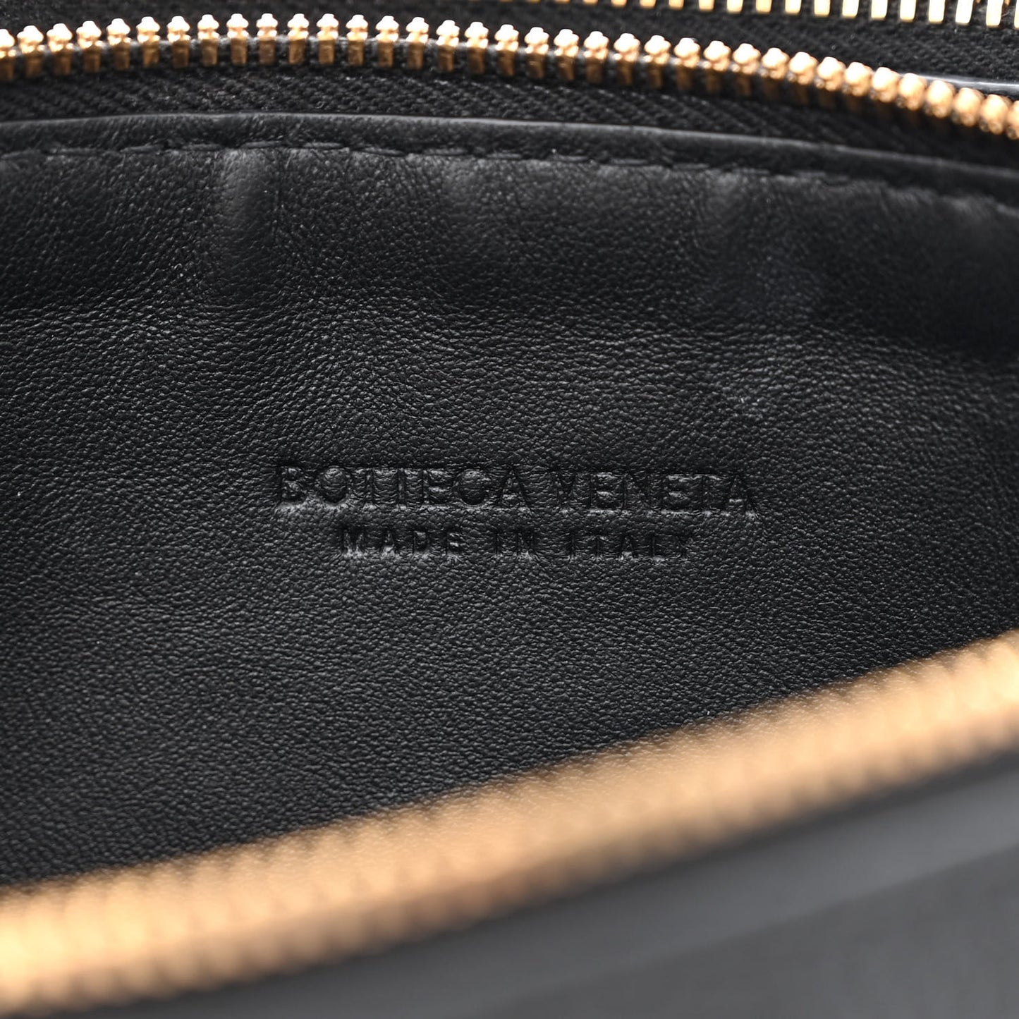 Grained Calfskin Saint Germain Chain Crossbody Pouch Black