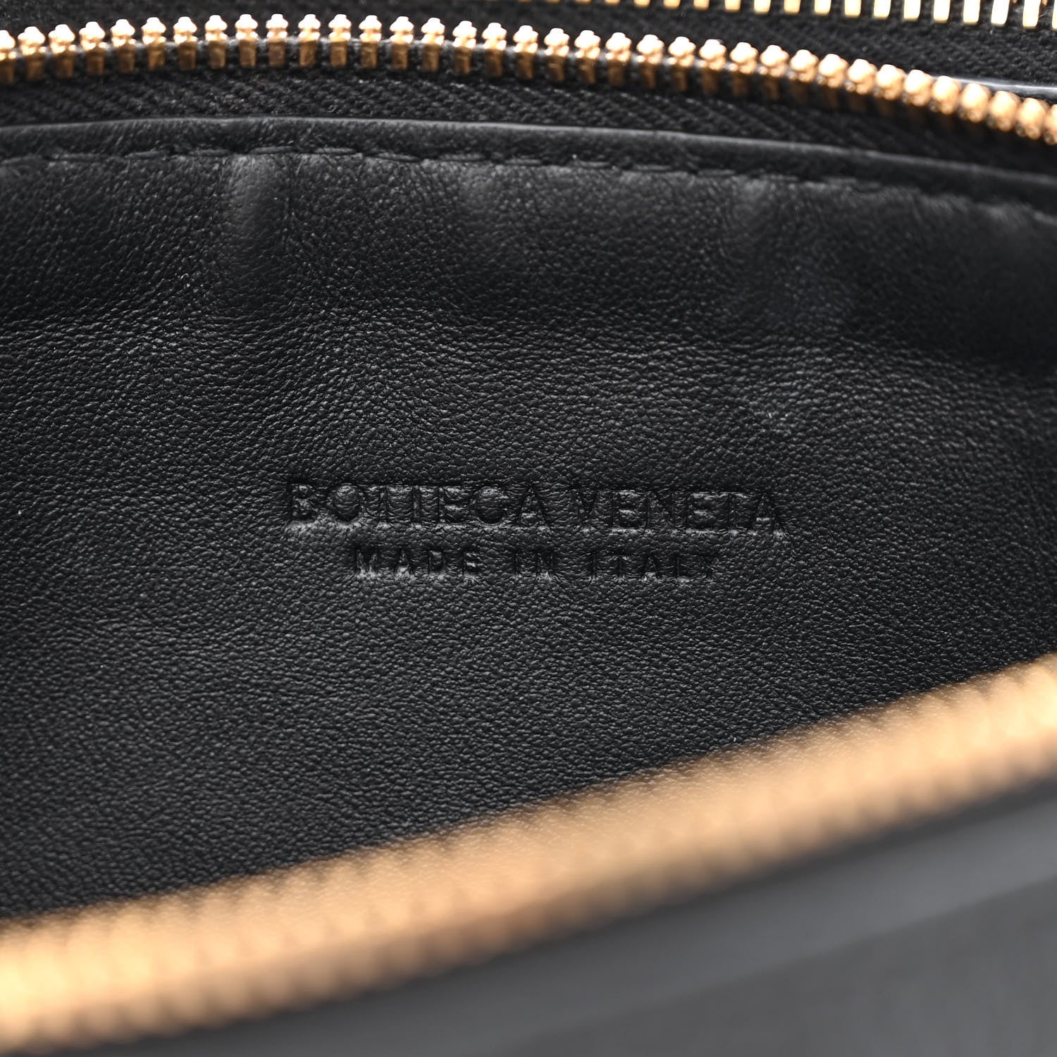 Bottega Veneta Grained Calfskin Saint Germain Chain Crossbody Pouch Black 8 of 12