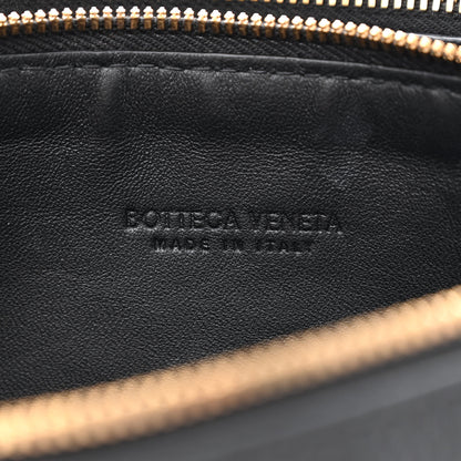 Bottega Veneta Grained Calfskin Saint Germain Chain Crossbody Pouch Black 8 of 12
