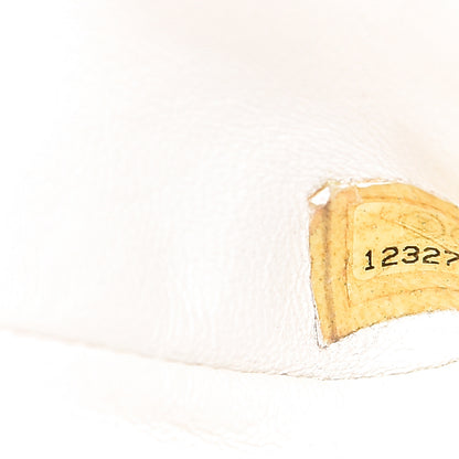 Chanel Caviar Quilted Jumbo Single Flap White 7 of 11