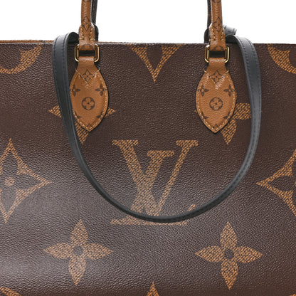 Louis Vuitton Reverse Monogram Giant Onthego MM 8 of 10
