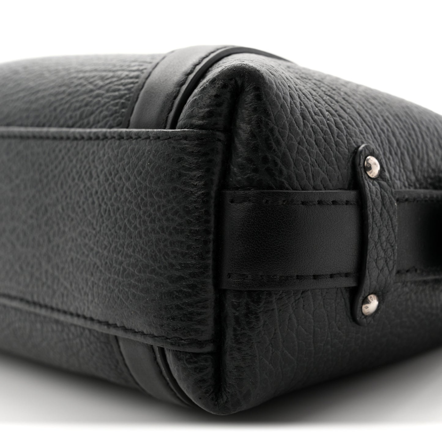 Calfskin Nano Biker Black