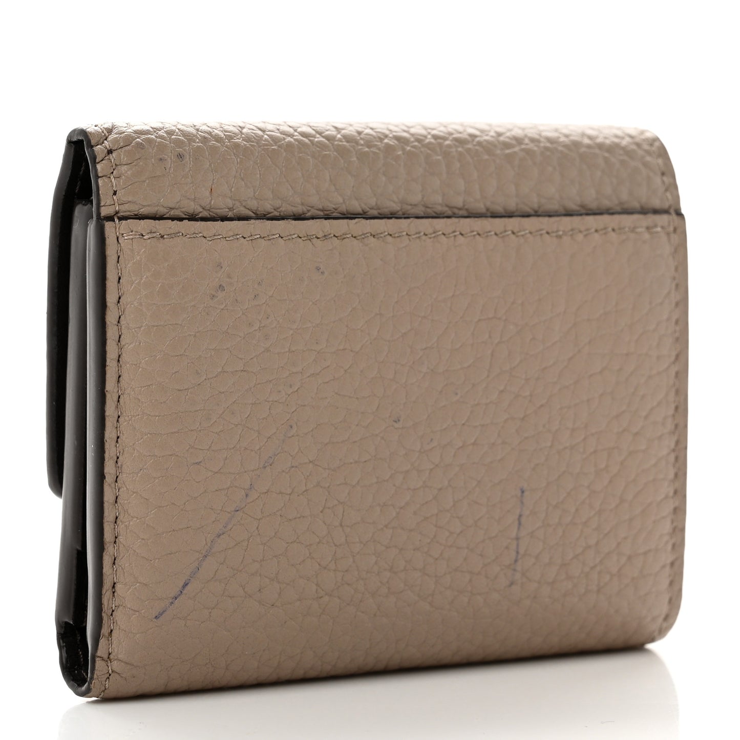Taurillon Capucines XS Wallet Galet