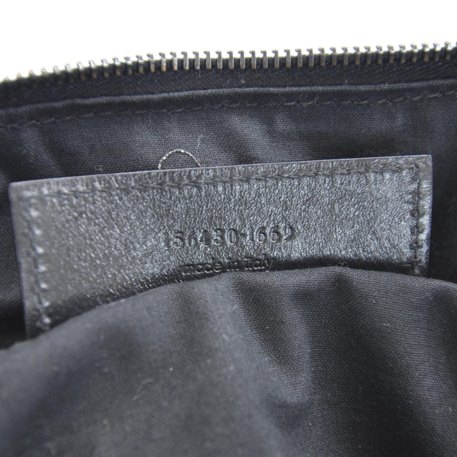 Judith Leiber BALENCIAGA Chevre Perforated Hook Tote Black 9 of 9