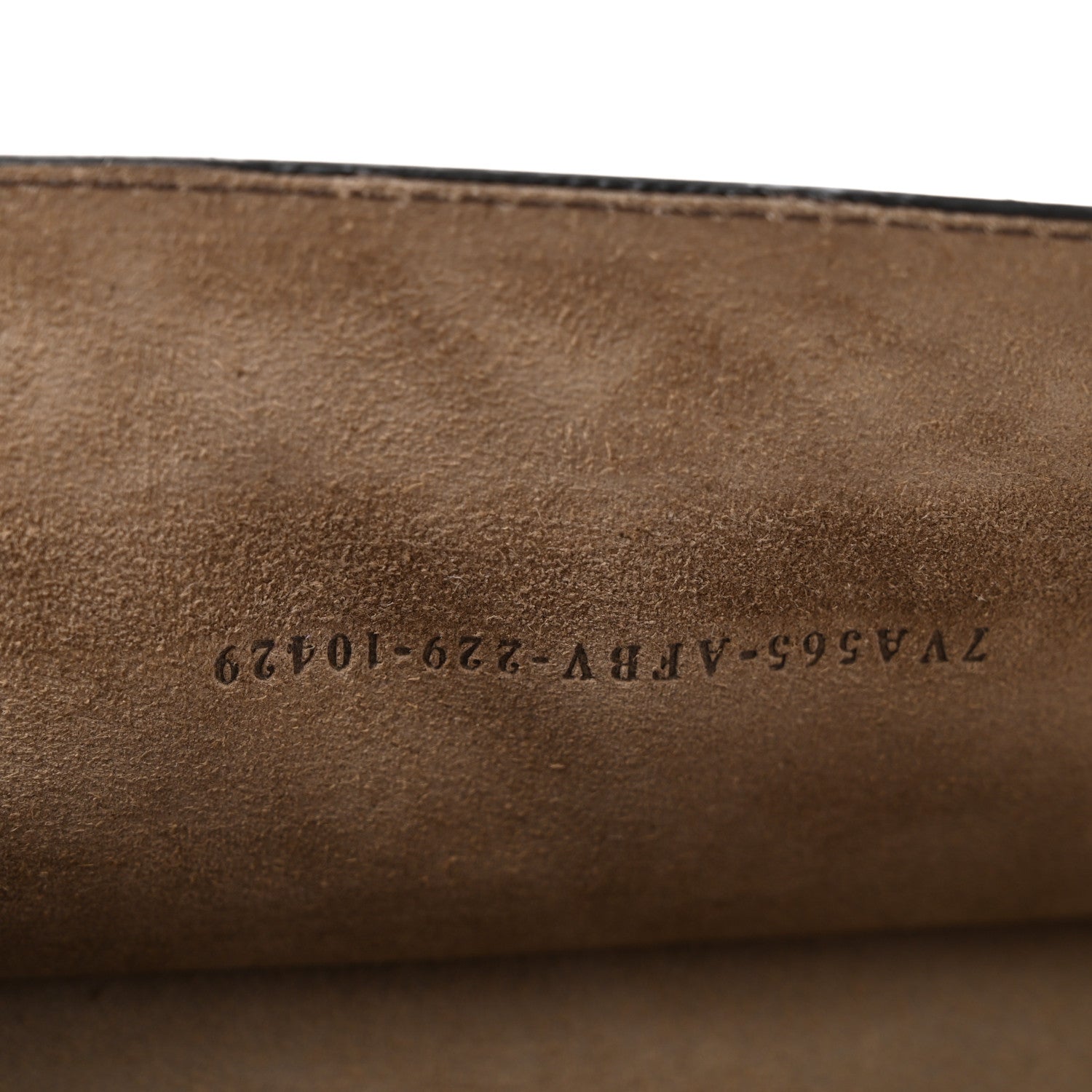 Fendi Recycled Fabric Jacquard Vitello King FF 1974 Baguette Soft Trunk Tobacco Moro Sand 7 of 12